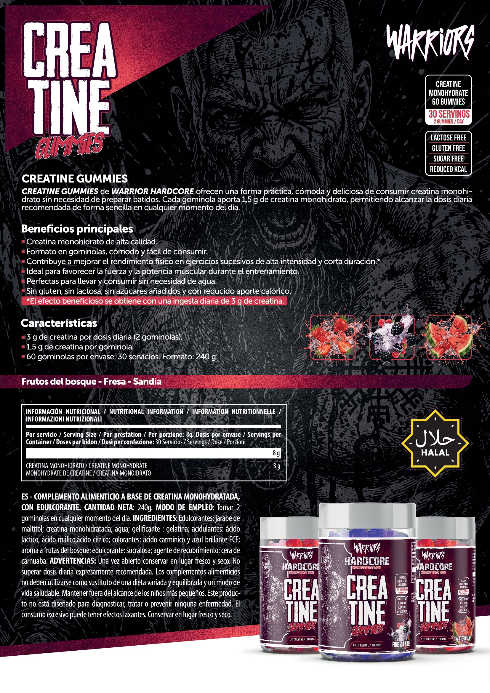 Creatine Gummies Hardcore creatine gummies 00001