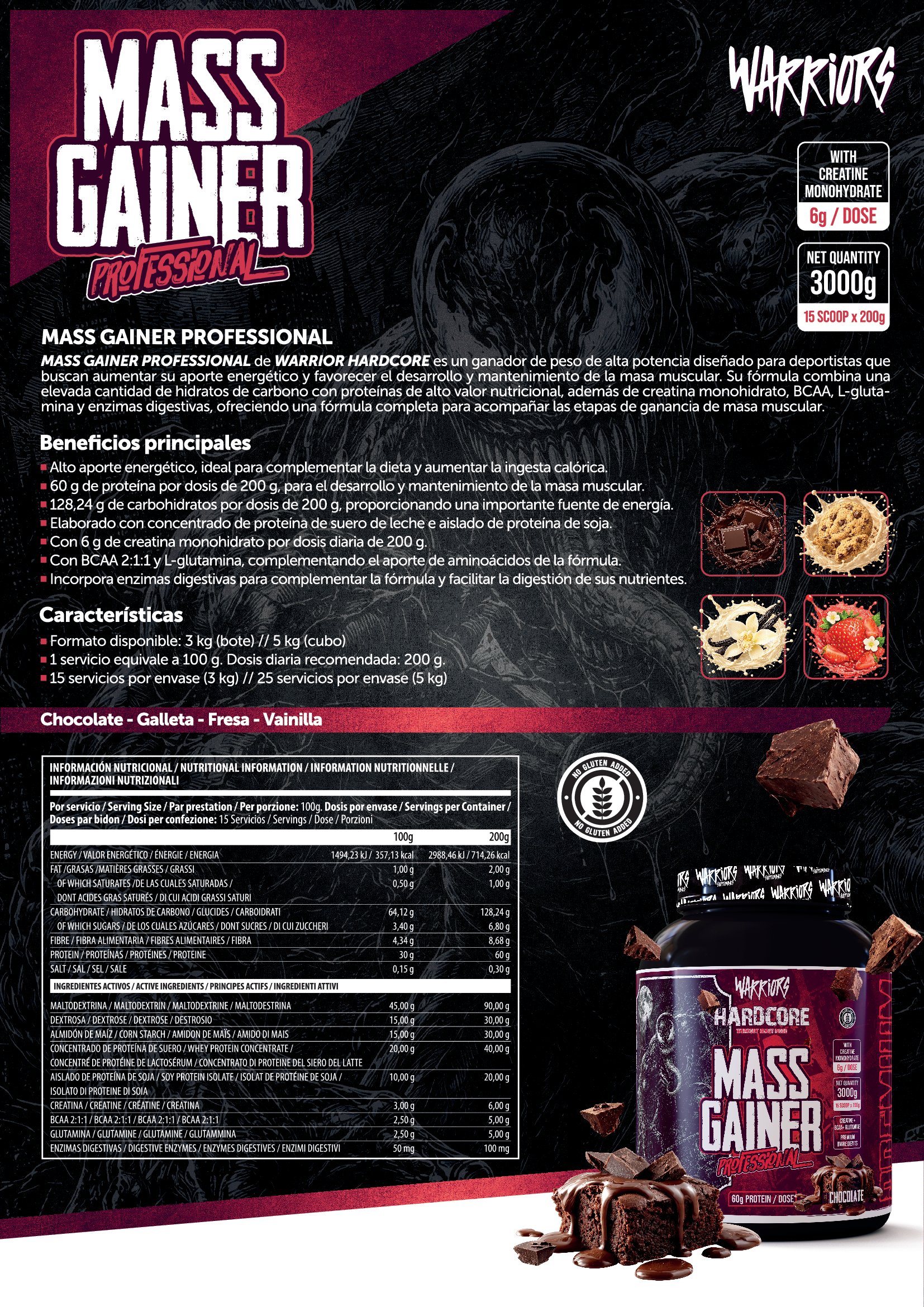 Mass Gainer Pro Hardcore mass gainer pro 00001